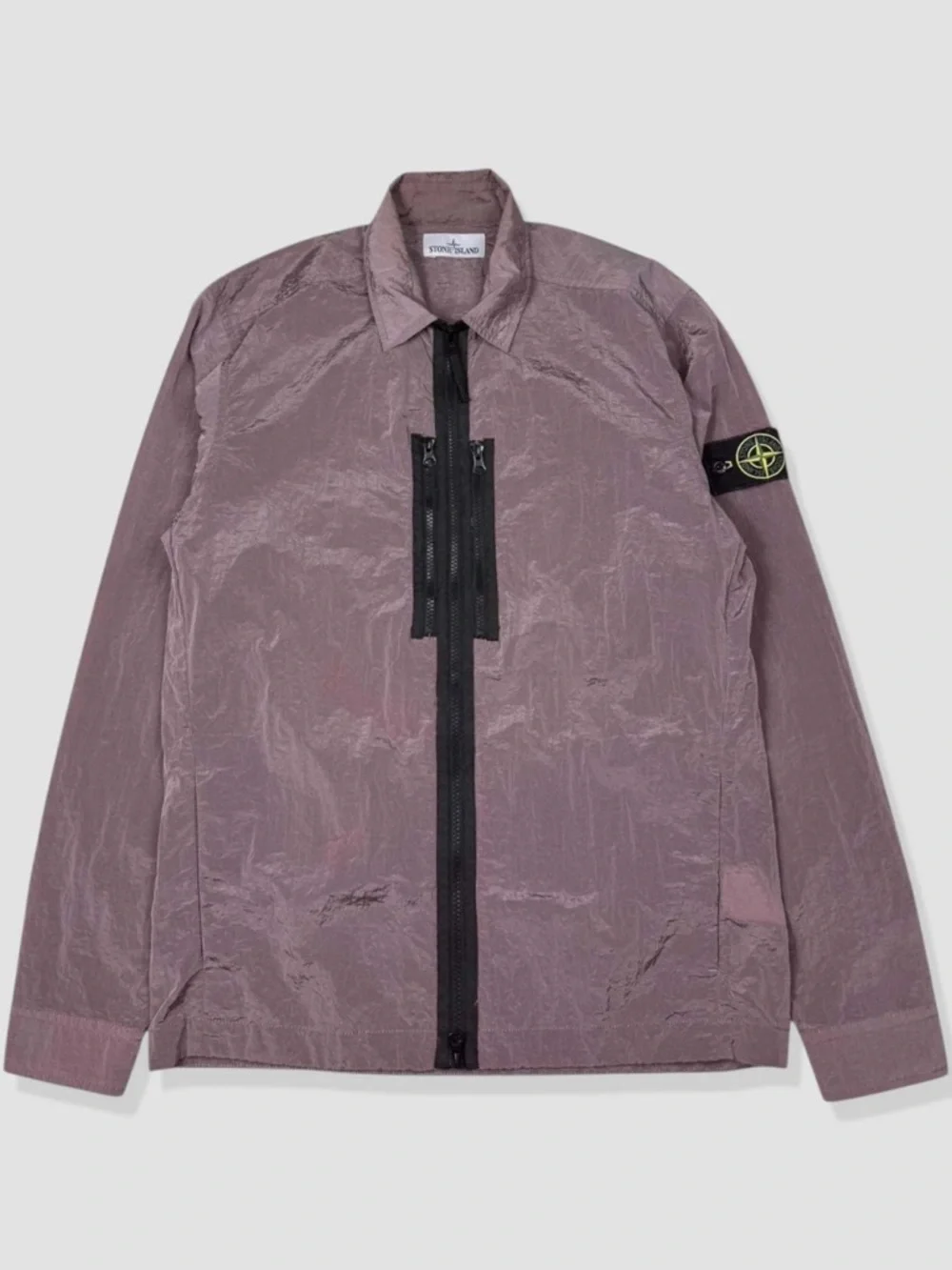 Stone Island Nylon Metal Overshirt Lilac